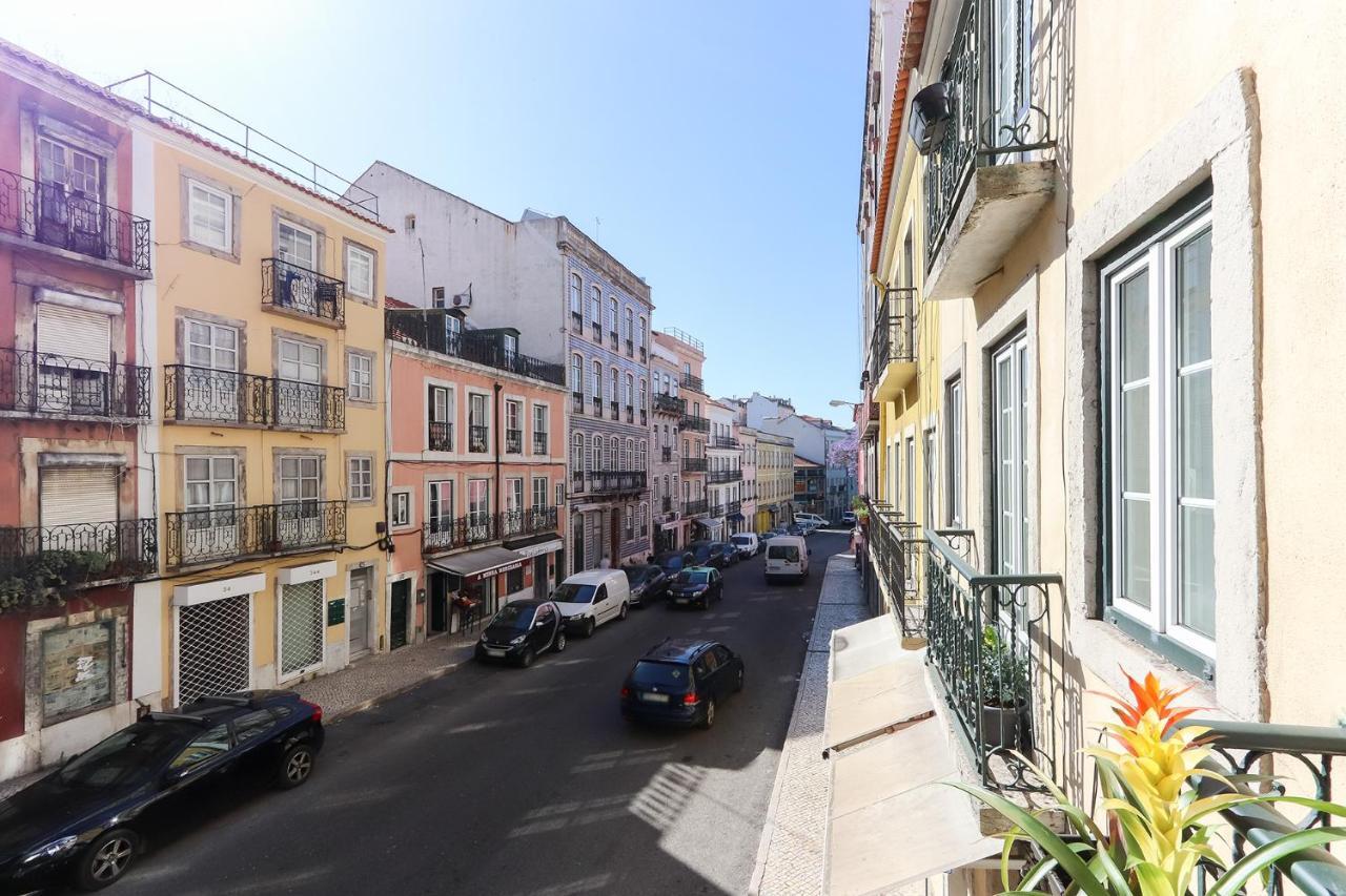 Charming And Stylish Downtown Apt In XIX Century Building Lissabon Exterior foto